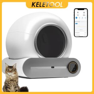 fully automatic intelligent cat litter box automatic cleaning cat litter box intelligent application controls WIFI