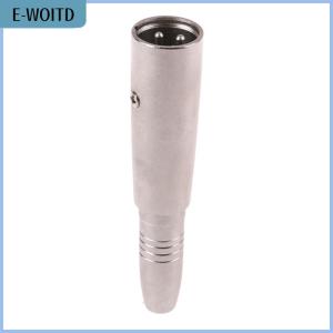 【E-WOITD】 1pc MIC 3 Pin XLR Male Plug to 1 4 Inch 6.35mm Mono Female Jack Audio Cable