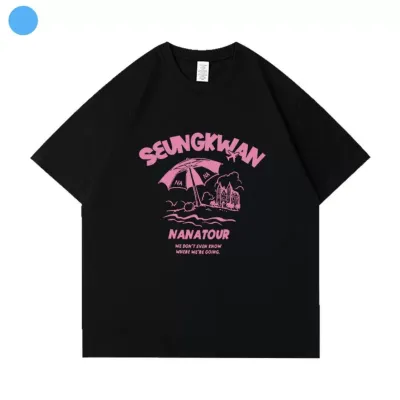 Korean NANA TOUR SEVENTEEN Inspired T-Shirt Popular Tees Unisex