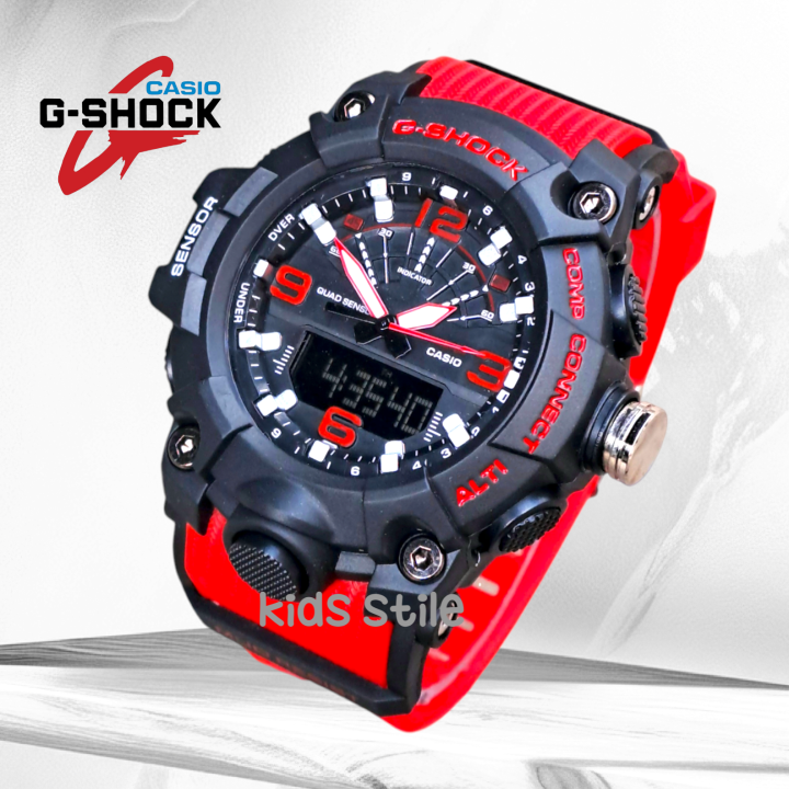 CASIO G SHOCK GG B100 JAM TANGAN PRIA DUAL TIME AKTIF MODEL