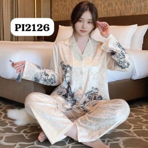 PIYAMA BAJU TIDUR WANITA BLUDRU PI2126