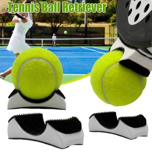 NVIEN1 ไม่ต้องงออีกต่อไป ตัวเก็บลูกเทนนิส วัสดุ PLA ปกป้องหลังของคุณ ที่จับลูกเทนนิส ทนทาน ติดตั้งง่าย ผู้เก็บลูกเทนนิส ของใช้สำหรับเทนนิส