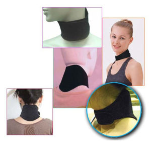 5pcs Magnetic Tourmaline Stones Spontaneous Self Heating Therapy Neck Cervical Support Vertebra Pain Relief Warm Brace Belt