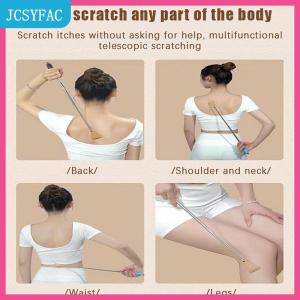 JCSYFAC  Xách tay trở lại scratcher Kính thiên văn gãi Massager trở lại scraper mở rộng Cù ngứa cơ thể Scratch Stick Massager