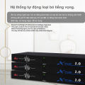 ( Hàng Chính Hãng )Thiết Bị Chống Hú Karaoke, Thiết Bị Chống Hú Micro Feed Back DBX 2.0/DBX4.0, Khả Năng Chống Hú Mạnh Mẽ, Tiếng Echo Vang Xì Mượt Hơn, Tiếng Micro Lớn Hơn, Hát Nhẹ Hơn Mà Không Còn Bị Hú Rít. 