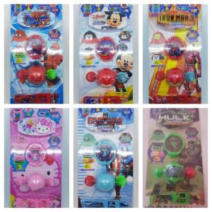 [DK] JAM TANGAN ANAK KARAKTER MAINAN GASING GANGSING SPINNER CUTE ROTARY WATCH 568