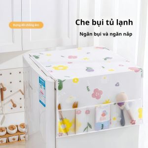 Vải Phủ Chống Bụi Chống Dầu Túi Treo Đa Năng Bảo Vệ Tủ Lạnh Và Máy Giặt Dễ Lau Chùi Trang Trí Bếp Hiện Đại