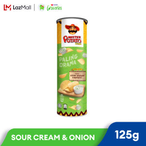 MISTER POTATO CRISPS S.CREAM 125G