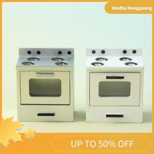 Madha 1 12 Dollhouse Simulation Gas Stove Model Dollhouse Mini Kitchen Kitchenware Furniture Decor Dolls Pretend Play Toys
