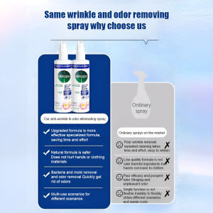 Laundry Care Solution Wrinkle Clothing Care Spray Quick Odor Removal Mild Formula Fabric