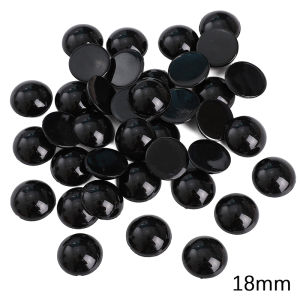 10-500Pcs 3-20mm Black Round Plastic Safety Eyes Acrylic Animal Eyeball Sewing Beads For Panda Teddy Bear Doll DIY Crafts Children Kids Toys Accessories