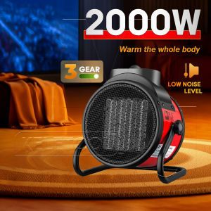 Portable Industrial Electric Heater Fan Commercial Thermostat Air Warm Heater Blower Radiator Office Garage Air Fan