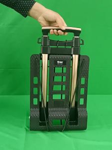 Goods Trolley Prestar Trolley Foldable Hand Truck Loading Trolley Double Bearing Is Easy to Carry and Does Not Cover an Area Goods Trolley Prestar Trolley