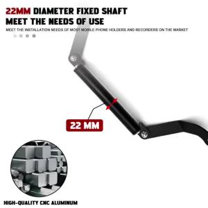 For QJMOTOR Fort 350 EVO Fortress 350 2026 Navigation Bracket New Motorcycle GPS Phone Holder Levers Navigation Mount Bracket