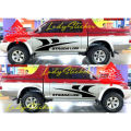 cutting sticker mobil strada striping sticker mobil mitsubishi strada triton L200. 