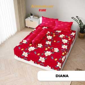 Sprei Deluxe Kintakun Ukuran 180x200 King Tinggi 25 Fitted Seprai Sprey Murah