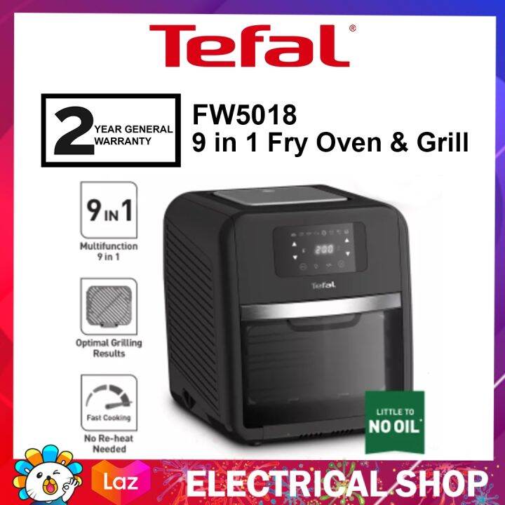 Tefal 11L Air Fryer Oven & Grill FW5018 (XXL Size) FW501827 Easy Fry 9 ...