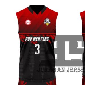 Setelan dan atasan jersey bola voli singlet tanpa lengan pria wanita uniseks 652 Fullprinting sublimation size M L XL XXL