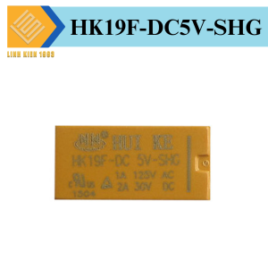 HK19F-DC5V-SHG Relay 5VDC 1A SPDT 8 Chân
