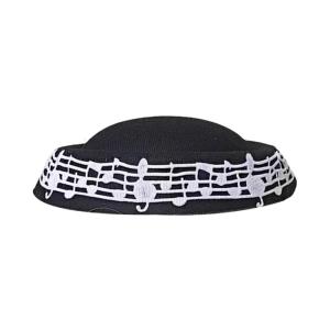 Musical Note Fedoras Hat Fascinator Base Pillbox Hat Top Hat Millinery Hat for Dinner Outdoor Casual Wear