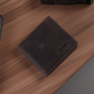 Dompet lipat pria kulit
