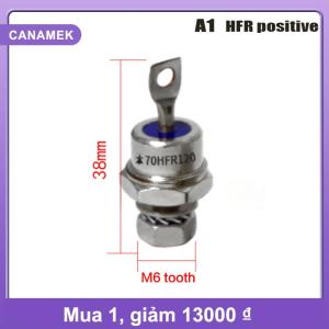 【CANAMEK】 Đi-ốt CHỈNH LƯU xoắn ốc 70hf120 1200V 70A 70hfr120 thay thế khung gầm Đi-ốt thay thế cho pin