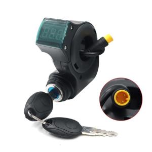 Reliable Electric Scooters Handlebar Switch Lock with Waterproof Designs & Key Security Anti Theft Scooters Lock for Bike