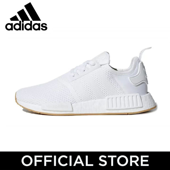 Adidas originals NMD R1 lily white Men s and women s casual sports