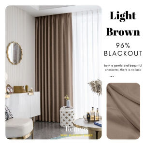 RENEOS 99% Blackout Curtain 270cm Height Langsir 270cm Labuh Langsir Sliding Door Curtain Langsir Blackout Murah Ring