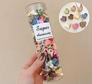 FG Jepitan Rambut Mini Korea Anak Set isi 50pcs Box Bahan Premium Jepit Rambut Baby Jepitan Rambut Karakter Lucu