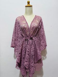 KEBAYA BRUKAT / BRUKAT KEBAYA / ATASAN KEBAYA MODEL KIMONO KONDANGAN MEWAH