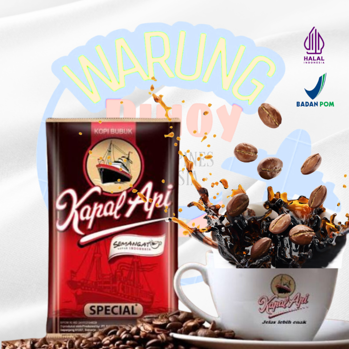 Authentic Indonesia Kapal Api Special 60g Indonesian Halal