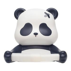 Panda Toilet Paper Holder Wall Mounted Panda Toilet Paper Holder for Kids Bathroom Easy Installation Not Drilling need