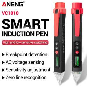 ANENG VC1018 Tespen Digital AC/ DC Multifungsih Non Contact Voltage Detector 12-1000V