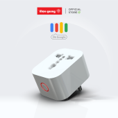 Phích Cắm Thông Minh 2000W Ổ Cắm Wifi Điện Quang - Tắt/mở từ xa bằng wifi giọng nói hẹn giờ tự động kết nối dễ dàng. Bảo hàng 18 tháng - 1 đổi 1 chính hãng.