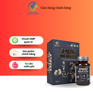 VIÊN BỔ THẬN PRO MEN GSP - BỔ THẬN TRÁNG DƯƠNGTĂNG CƯỜNG SỨC KHOẺ NAM GIỚI