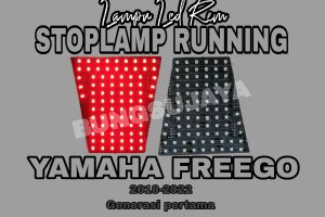 LAMPU LED STOPLAMP RUNNING YAMAHA FREEGO 2018-2022 / LAMPU LED REM BELAKANG RUNNING YAMAHA FREEGO PNP TINGGAL PASANG
