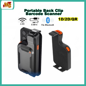 New SYBLE Mobile Phone Clip Barcode Scanner Phone Clamp Wireless Bluetooth Bar Code Reader 1D 2D QR