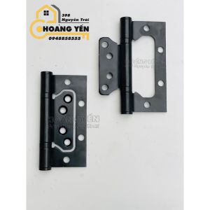 Bản lề âm dương màu đen bản lề cánh bướm màu đen bản lề mẹ bồng con 10cm