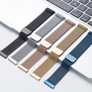 Milanese Stainless Steel Strap For Amazfit Active 3 Premium Band active 3 premium Metal Magnetic Loop Bracelet