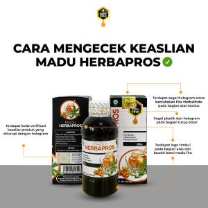 Madu HERBAPROS Asli Obat Herbal untuk Prostat Atasi Prostat Terbukti Ampuh