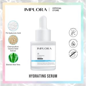 Implora Serum Wajah 20ml Face Serum 24K Gold | Hydrating | Acne | Brightening | Peeling | Midnight Serum BPOM