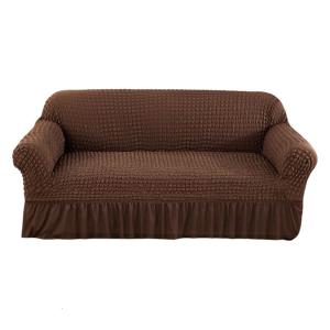 Bọc ghế sofa seersuckers co giãn với váy mềm dày bọc ghế tháo rời được giặt được chống trượt 3 chỗ