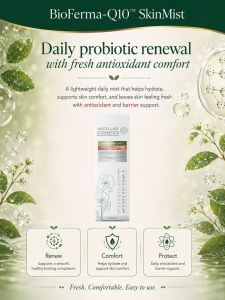 Micellar Cosmetics™ BioFerma™ Probiotic SkinMist™ | Ferments & CoQ10 | Hydrating Face Mist | 100mL
