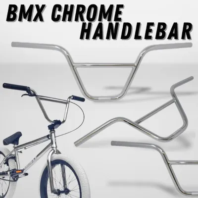 BMX Chrome Handle Bar / Bicycle Handlebar / Manibela ng Bike