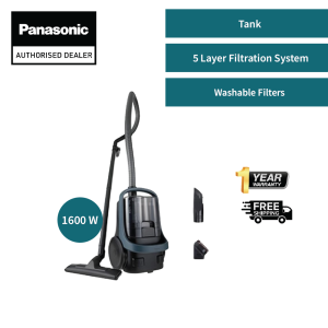 Panasonic MC-CL601 Powerful 1600w Cyclone Bagless Canister Vacuum Cleaner MC-CL601AV47
