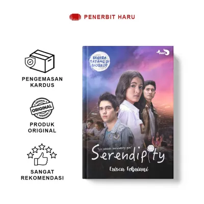 Novel | Serendipity (Cover Film) | Erisca Febriani | Penerbit Inari | Buku Remaja