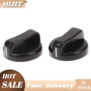 SDJZT 2PCS 8mm General Plastic Handle Gas Stove Replacement Control Switch Knob Range Oven Knob For Benchtop Burner