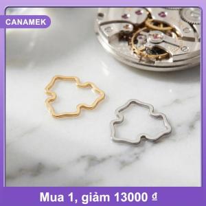 【CANAMEK】 2pcs Phụ kiện đồng hồ tấm chính giảm xóc cho ETA 2836 2824 2834 2846 phong trào phổ quát Đồng hồ sửa chữa các bộ phận