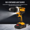 🔥MUWEI🔥Cordless Electric Screwdriver 288VF Impact Drill Impact Wrench Rechargeable Li-on Battery Hand Drill Set Impact Drilling Screw Driver Power Tool  电钻 螺丝刀 电动扳手. 